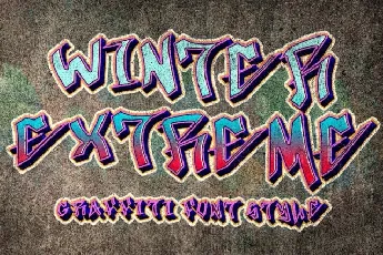 Winter Extreme font