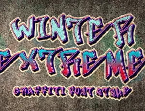 Winter Extreme font