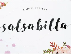 Salsabilla Script Free font