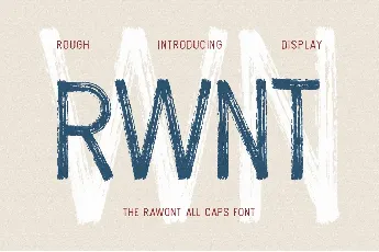 RAWONT font