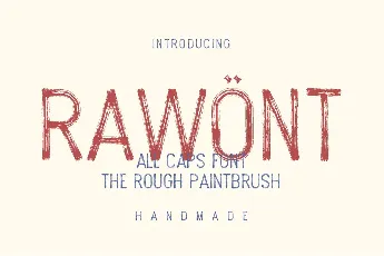 RAWONT font