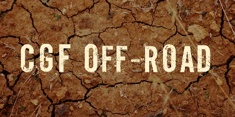 CGF Off-Road font