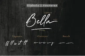 Gishela font