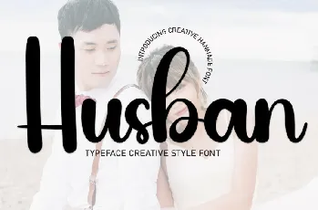 Husban Script font