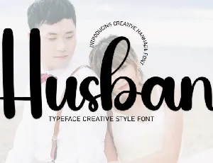 Husban Script font