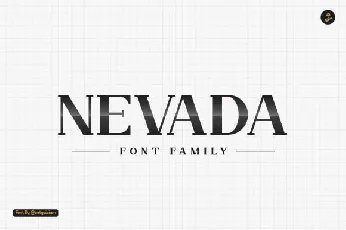 Nevada Slab Serif font