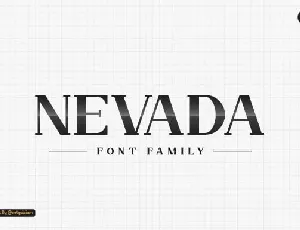 Nevada Slab Serif font