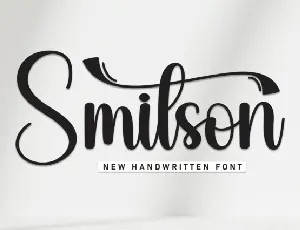 Smitson Script font