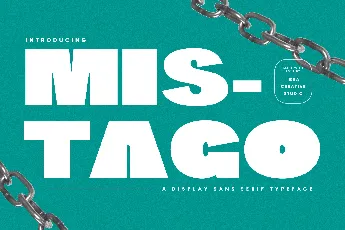 Mistago Personal Use font