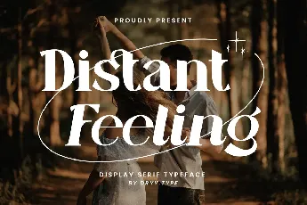 Distant Feeling font