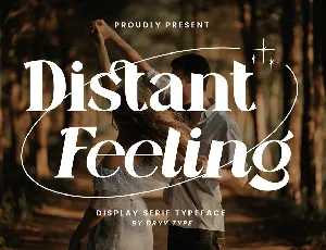 Distant Feeling font