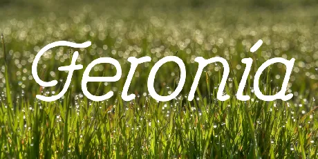 Feronia font