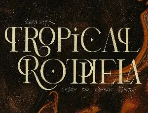 Tropical Rothela font