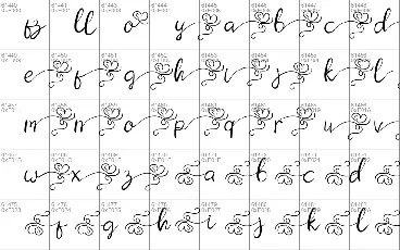 Wedding font