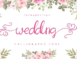 Wedding font