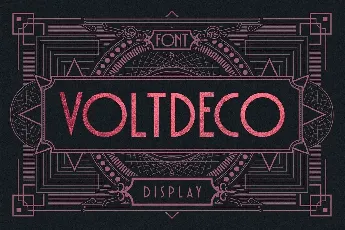 VOLTDECO font