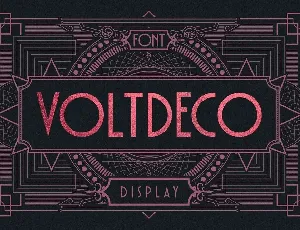 VOLTDECO font