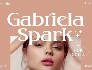 Gabriela Spark font