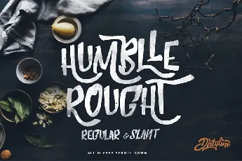 Humblle Rought font