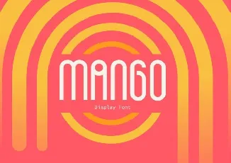 Mango font