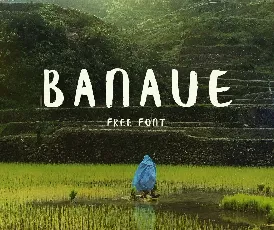 Banaue Brush Free font