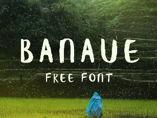 Banaue Brush Free font