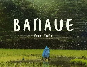 Banaue Brush Free font