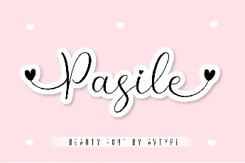 Pasile font