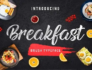 Breakfast font