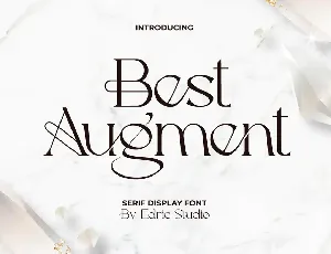 Best Augment font