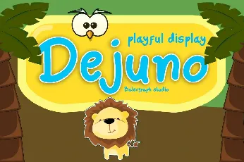 Dejuno font