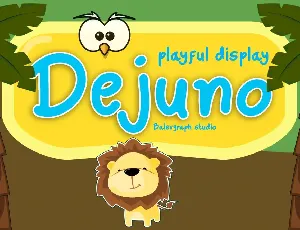 Dejuno font