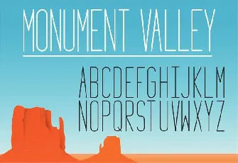 Monument Valley 1.2 font