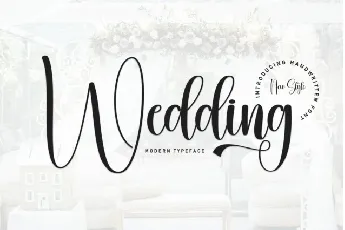 Wedding Script Typeface font