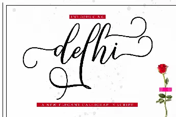 Delhi Script font