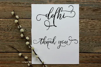 Delhi Script font