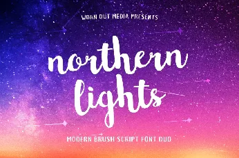 Northern Lights Script Free font