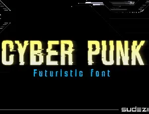 SDGlitchDemo font