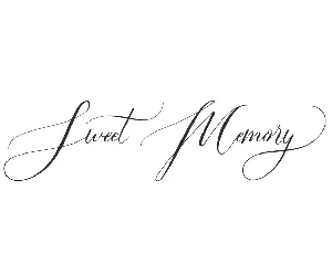 Sweet Memory font