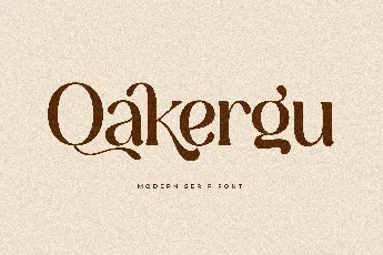 Qakergu font