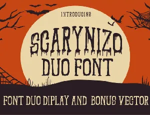 SCARYNIZO font