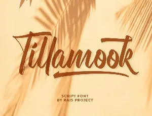 Tillamook Demo font