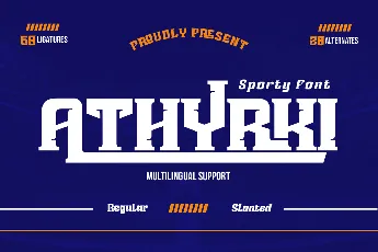 ATHYRKI font