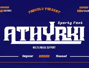 ATHYRKI font