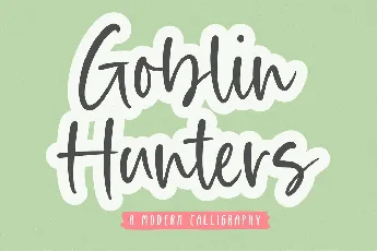 Goblin Hunters font