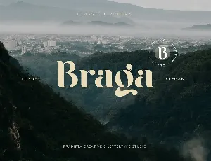 Braga font