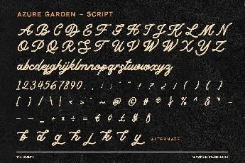 Tranquility font