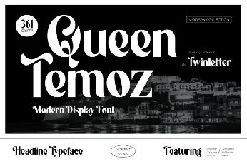 Queen Temoz font