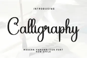 Calligraphy Script font