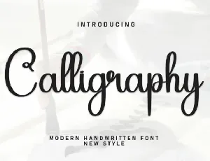 Calligraphy Script font